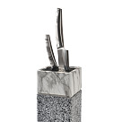 Kitchen knife organizer 11x11x23 cm, color MARBLE (plastic)