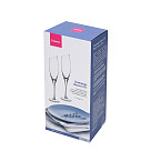 Set of champagne glasses 190 ml x 2 pcs. (glass)