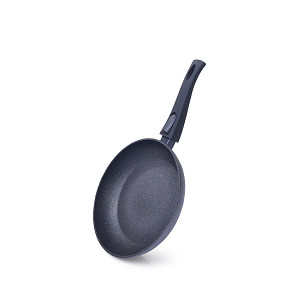 Frying pan BLACK COSMIC 20x4.5 cm with detachable handle with induction bottom (aluminium with non-stick coating)