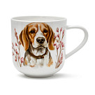 Krūze DOGS 380 ml (jaunais kaula porcelāns)