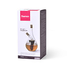 6538 FISSMAN Buteliukas aliejui ir actui 2 viename 40/450 ml (stiklas)