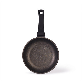 Deep frying pan GRACE 24x7 cm with induction bottom (aluminium with non-stick coating)