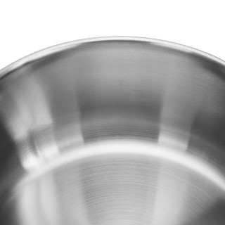 Saute pan ABSOLUTE PRO 26x7,5 cm / 3.9 LTR with glass lid (stainless steel)