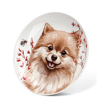 Фарфоровая тарелка 14,5 см Dog
