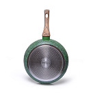 Frying pan MALACHITE 26x5.2 cm with induction bottom (aluminium with non-stick coating)
