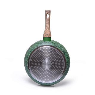 Frying pan MALACHITE 26x5.2 cm with induction bottom (aluminium with non-stick coating)