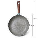 Frying pan FIRENZE 26x6.5 cm with induction bottom (aluminium with non-stick coating)