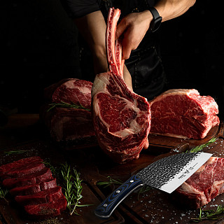 7" Serbian Chef's knife EL TORO 18 cm (steel AUS-8)