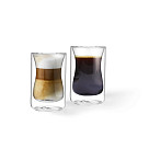 Cup set 2pcs IRISH 200 ml double wall glass (borosilicate glass)