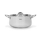 Saute pan ABSOLUTE PRO 26x7,5 cm / 3.9 LTR with glass lid (stainless steel)