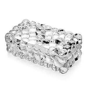 Uzglabāšanas trauks 19x10x7 cm / 330 ml ar vāku (stikls)