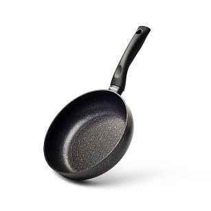 Deep frying pan PROMO 20x5.5 cm with induction bottom (aluminium with non-stick coating)