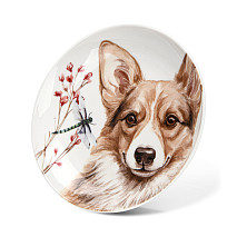 Porcelianinė lėkštė 14,5 cm Dog