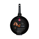 Frying pan Luxuria 28x6 cm with induction bottom (aluminium with non-stick coating)