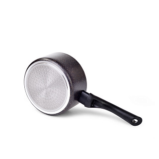 Sauce pan PROMO 16x8 cm / 1.5 LTR without lid with induction bottom (aluminium with non-stick coating)