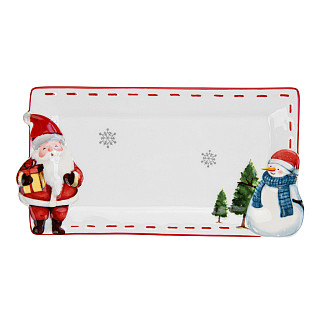 Rectangular plate 26x13.6 cm (dolomite)