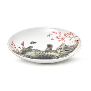 Šķīvis DOGS 14,5 cm (jaunais kaula porcelāns)