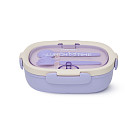 3-compartment lunch box 850 ml / 21.5 × 14.5 × 7 cm (plastic)