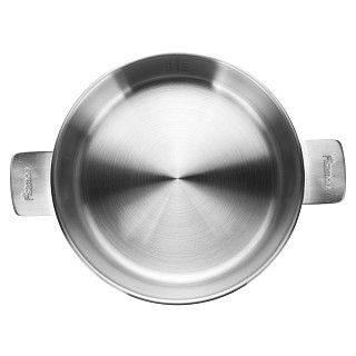 Troškintuvas PREMIUM ONE 26x6 cm / 2,7 L su stikliniu dangčiu (nerūdijantis plienas)