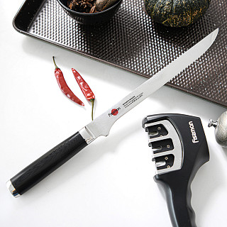 Gastronomijas nazis KENSEI MUSASHI 20 cm (Damascus tēr.)