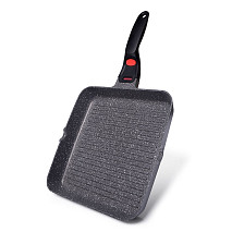 Сковорода-гриль LA GRANITE 28x4,5см Квадратная (алюминий)