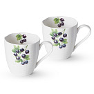 Set of 2 mugs CURRANT 360 ml (new bone china)
