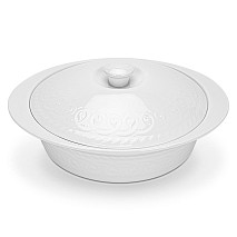 Apaļš cepamtrauks ar vāku Parmigiano  29,2x25x7,2 cm / 1,7L (porcelāns)