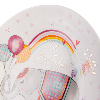 Dish set 4 add. 17 / 13 cm (porcelain)