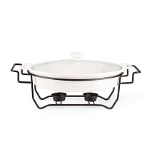 Marmīts 31 x 25,5 x 6,5 cm / 2,1 l HORECA (porcelāns)
