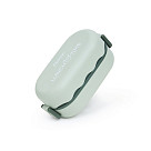 Pusdienu kaste divstāvu 19x9x8,7 cm / 800 ml, zaļa