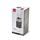 Kitchen knife organizer 11x11x23 cm, color MARBLE (plastic)