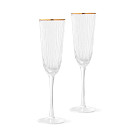 Set of champagne glasses, 2 pcs, 250 ml, art. 13648
