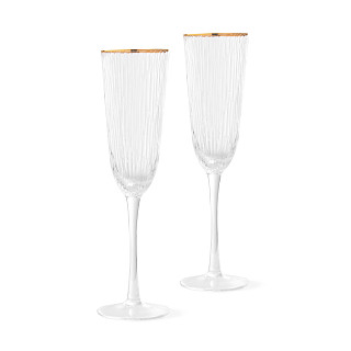 Set of champagne glasses, 2 pcs, 250 ml, art. 13648