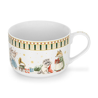 Krūze MIRACLE 700 ml (jaunais kaula porcelāns)