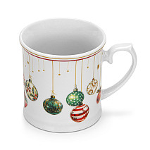 Krūze Christmas Balls 450 ml (porcelāns)