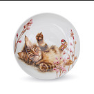 Šķīvis DOGS 14,5 cm (jaunais kaula porcelāns)