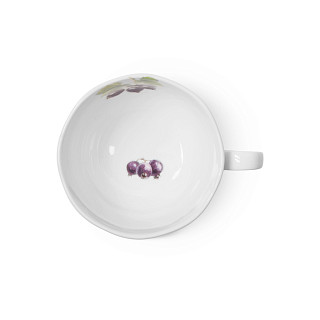Чашка CURRANT 280 мл с блюдцем (фарфор)