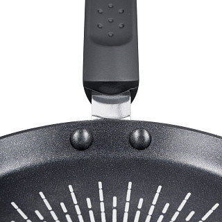 Crepe pan Velia 24 cm with induction bottom (aluminium with non-stick coating)