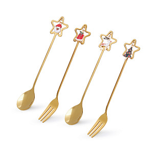 Deserta galda piederumu komplekts (4 gab.) Christmas, art. 3070