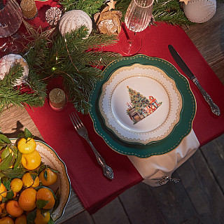 Šķīvis CHRISTMAS EVE 20 cm (porcelāns)