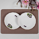 Set of 2 plates CURRANT 20 cm (new bone china)