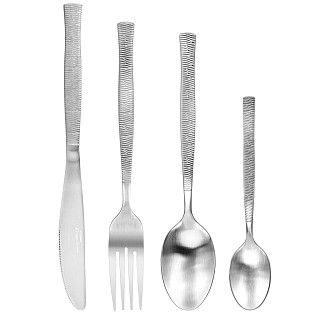 Stainless steel cutlery set FIANO 24 psc.