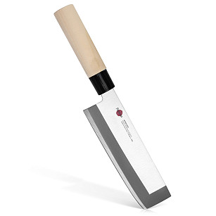 7" Japanese cleaver nakiri KENSEI HANZO 18 cm (steel AUS-8)
