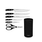7-piece knife set in plastic stand Fujisawa