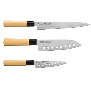 3 nažu komplekts KATANA (nerūsējošais tērauds) 3 nažu komplekts KATANA (nerūsējošais tērauds)