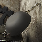 Wok keptuvė MELITA 30x8cm / 4,2l su stikliniu dangčiu (ketaus)