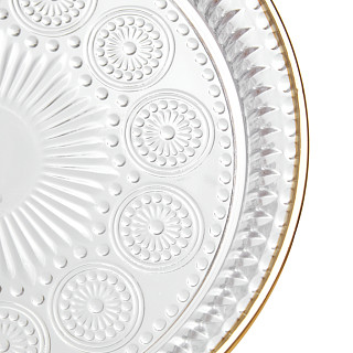 Šķīvis 18 cm (stikls)