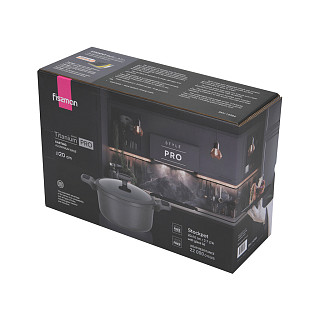 Indukcinis puodas 20 cm / 2,7 l Titanium pro