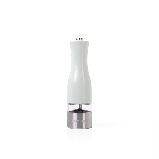 Electric salt & pepper mill 20 cm with LED light (ceramic grinder)