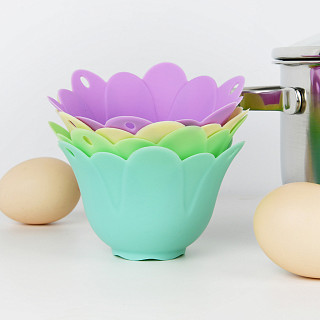Egg poacher 10x6.5 cm (48 pcs per display box) (silicone)